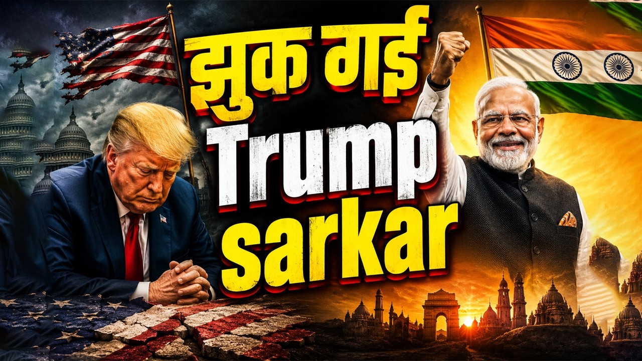 Donald Trump Jhuk Gaya Modi Je Kay Samnay