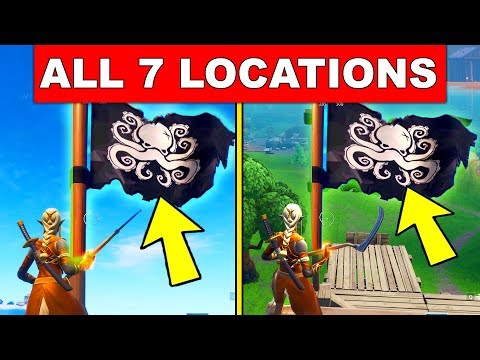 Fortnite Visit All The Camps Of The Pirates Nerd4 Life - visit all pirate camps all 7 locations week 1 challenges fortnite season 8