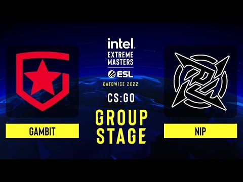 Gambit vs NiP – Map 3 [Overpass] - IEM Katowice 2022 - group stage
