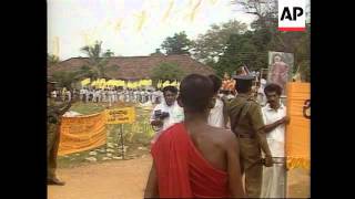 Sri Lanka - Cremation Of Buddhist Monk