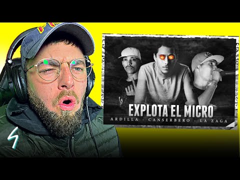 Uruguayo Reacciona a Mc Ardilla x CANSERBERO x La Zaga - Explota el micro 🎤​​​💥