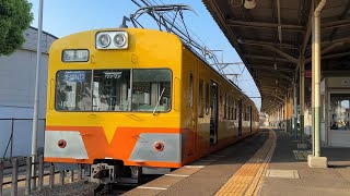 三岐鉄道 三岐線 101系 前面展望【西藤原～近鉄富田】