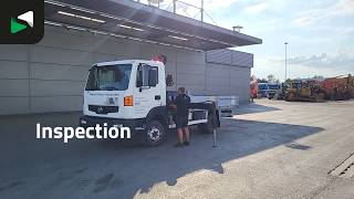 Nissan Atleon 95.19 Atleon 4X2 HMF 503 K1 Crane kran 4m3 tipper Manual  kiper | Slika 4 - Autoline
