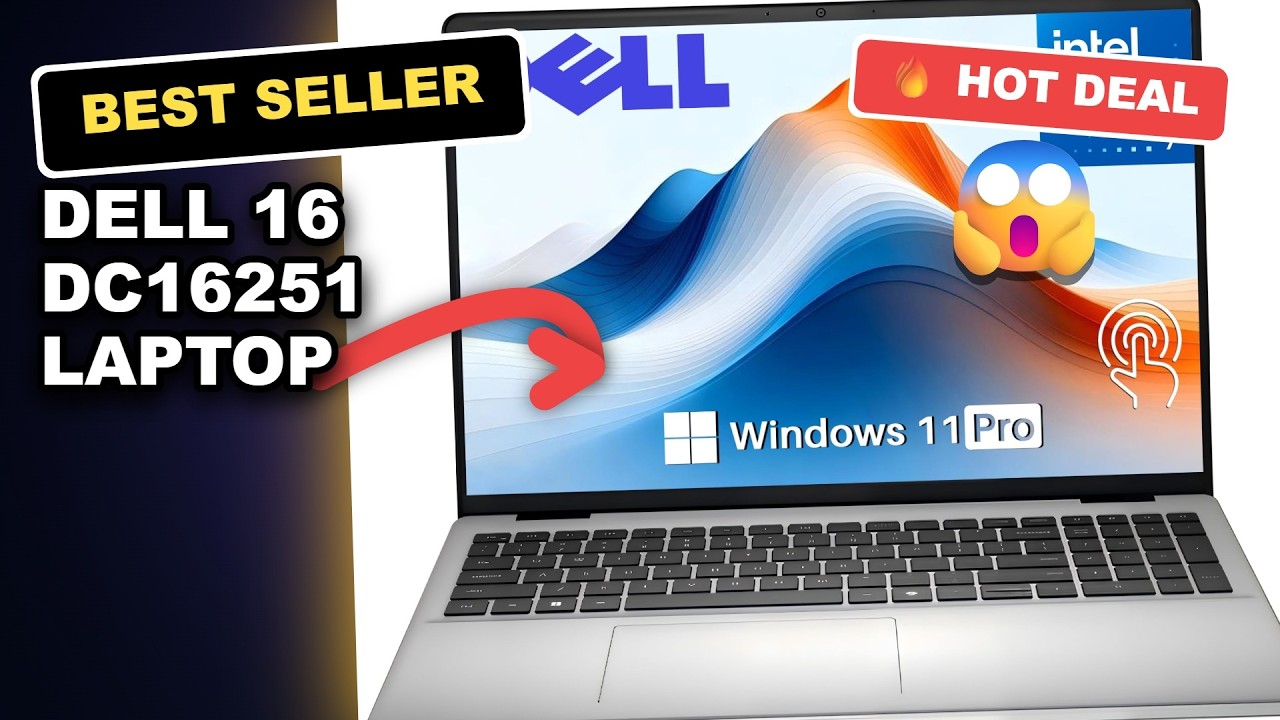 Dell 16 DC16251 Laptop Review: Worth the Price in 2024? review video