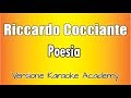 Riccardo Cocciante Poesia Versione Karaoke Academy Italia