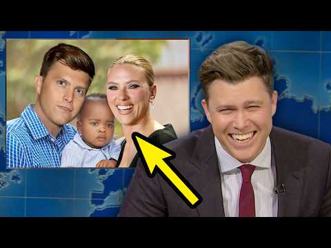 Every Time Colin Jost Joked About Scarlett Johansson on SNL