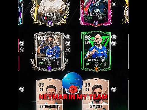 neymar card🥰#fcmobile #fcmobileshort