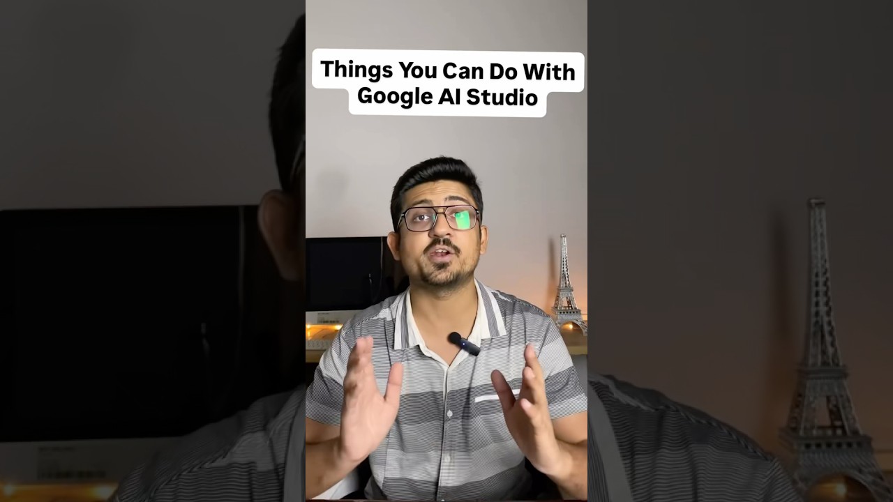 Things Google ai studio can do for you
