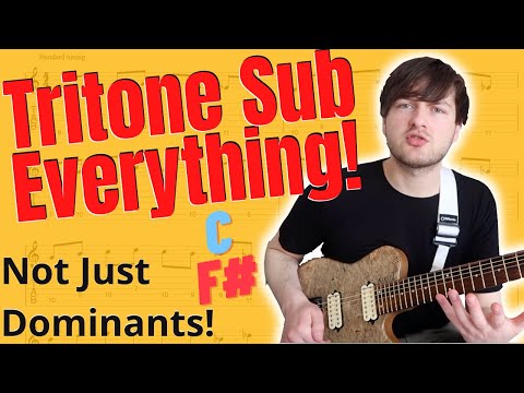 Tritone Substitute Everything! An Important Chord Sequence🎶