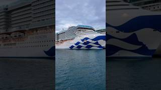 SUN PRINCESS AND VIKING SEA IN PIER 3 & 4 SAN JUAN🇵🇷  #cruiseship