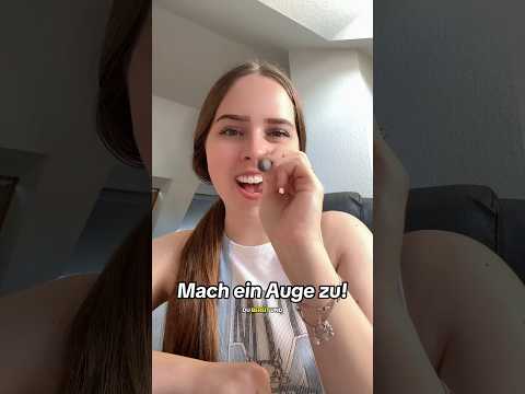 CLOSE one EYE for the VIDEO!😂👁️ #shortvideo #omg #challenge #task #illusion #react #cool