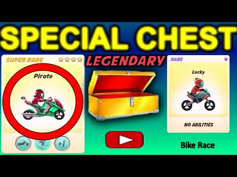 BikeRace SPECIAL CHEST opening I PIRATE, Maniac, Blue Angel, Lucky, Super Trooper, Free Wheel