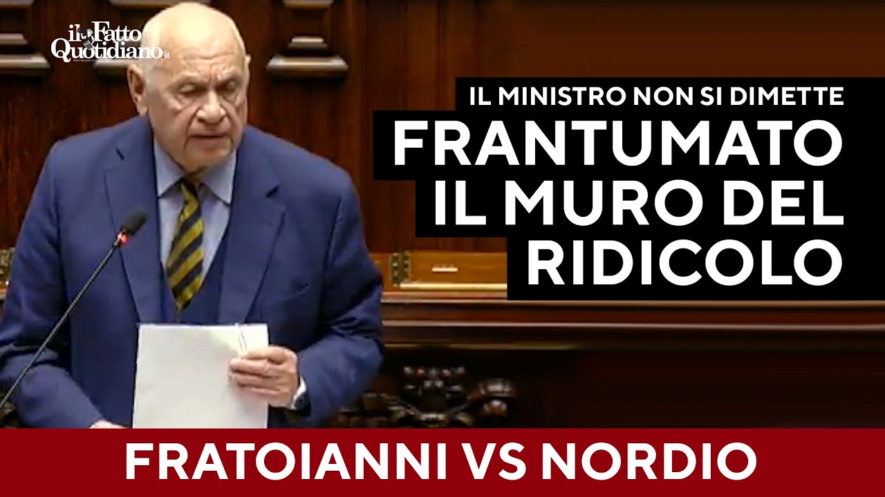Fratoianni: "Avete frantumato il muro del ridicolo". Nordio: "Non c'è alcuna ragione per dimettermi"