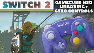 NSO GameCube Controller - Unboxing + Gyro Controls