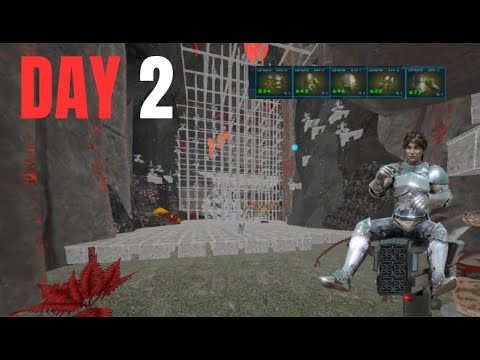 SOLO Raiding Day 2 For Insane Profit! And BUILD | INX ARK PvP