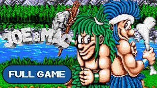 Joe & Mac GENESIS MEGA DRIVE FULL GAME Longplay Gameplay Walkthrough Playthrough VGL