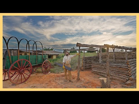 Massive Workshop Progress: 4 Days Building on the Frontier Homestead (No Talking)