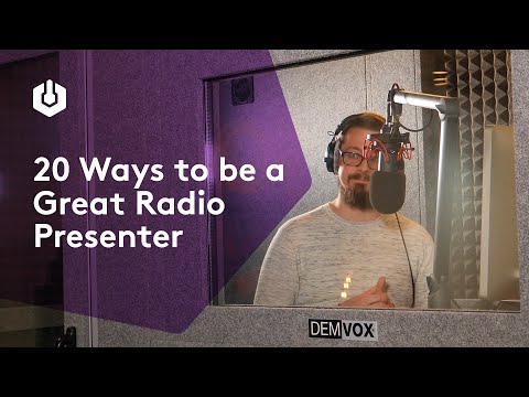 20 Ways to Become a Great Radio Presenter