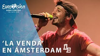 MIKI canta 'La venda' en ÁMSTERDAM | Eurovisión 2019