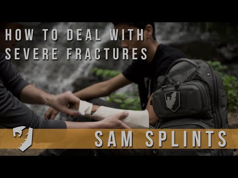 The best tool for stabilizing injuries? - SAM Splint