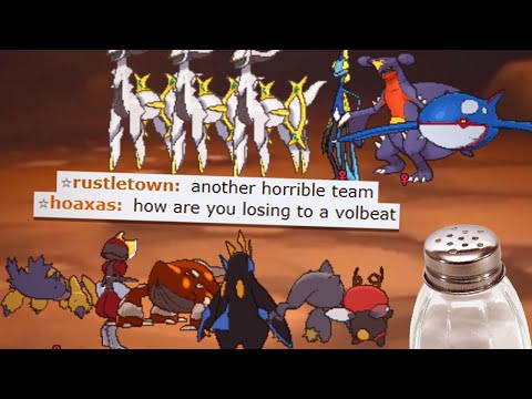 SUPER TOXIC SALTY NOOB CRIES SALTY TEARS! FUNNY POKEMON SHOWDOWN SALT
