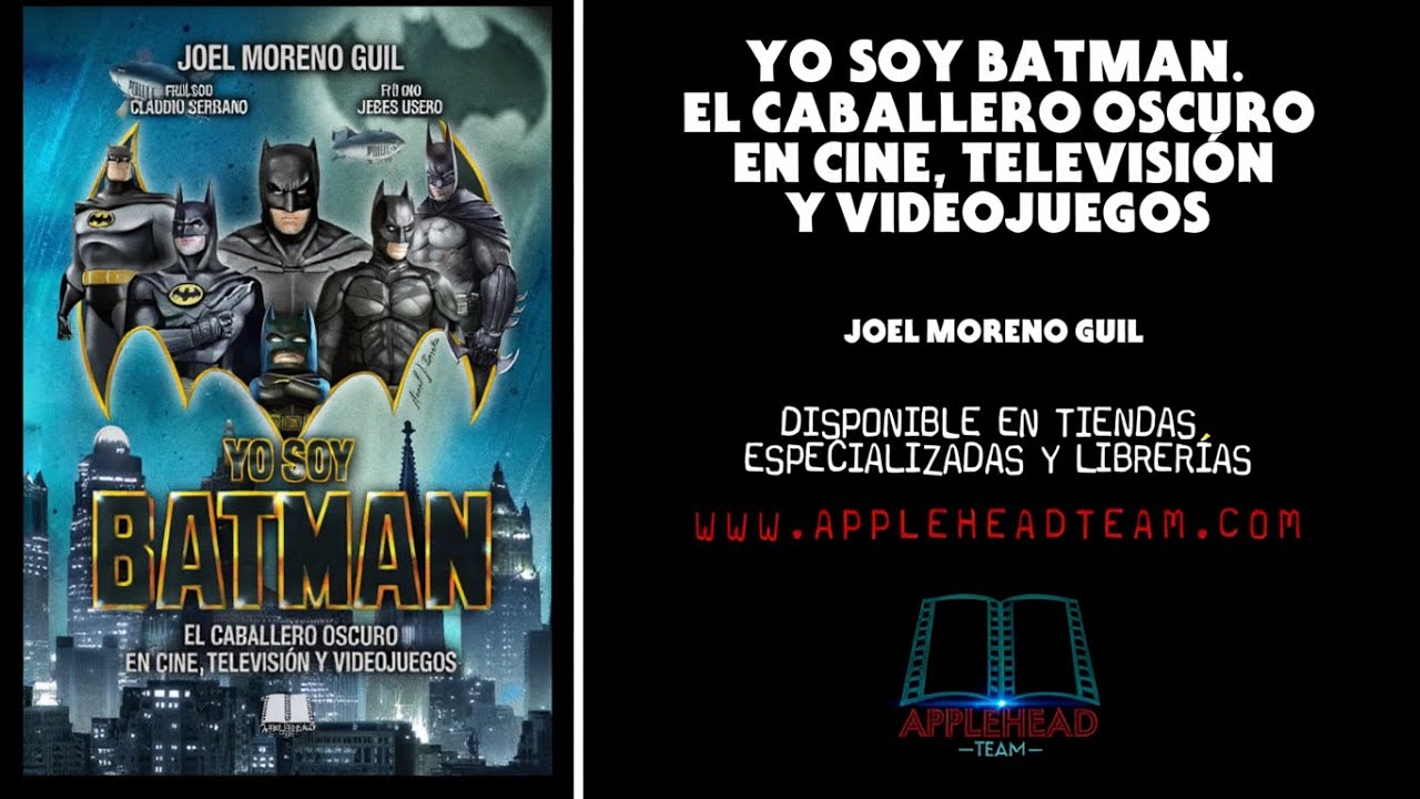 PRESENTACIÓN VIRTUAL de "YO SOY BATMAN", de Joel Moreno Guil