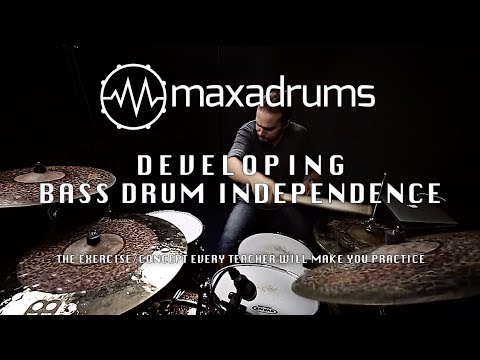 DRUM LESSON: Bass Drum Independence (The Exercise Every Teacher Will Make You Practice)