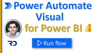 Power Automate visual for Power BI reports - run flow