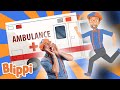 Blippi | Blippi Ambulance Song | Educational Videos for Toddlers | Cars for Children | Ambulance car