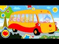 Las Ruedas Del Bus Canciones Infantiles Plim Plim