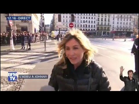 Mathilde Seigner: "La mort de #JohnnyHallyday, c’est la fin d’une époque"