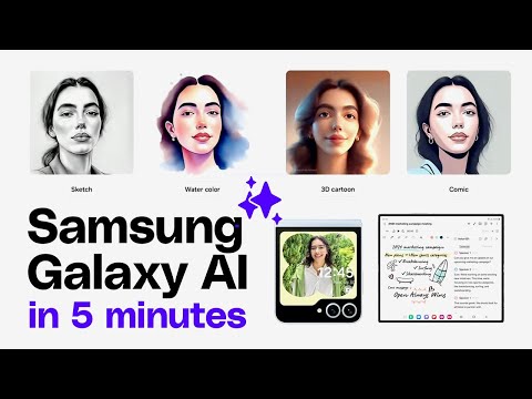 Video Thumbnail: AI announcements from Samsung Unpacked 2024
