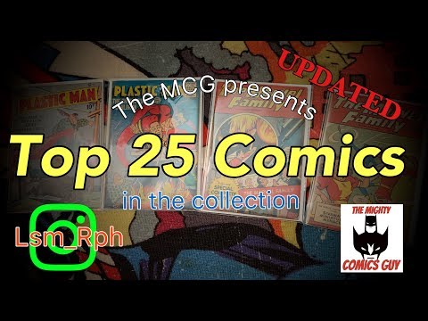 Updated Top 25 Comiclist