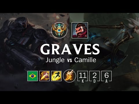 Graves Jungle vs Camille - BR Challenger Patch 8.23