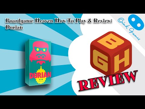 Boardgame Heaven How To Play & Review 180: Durian (Oink Games)