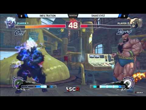 SSF4AE2012 INFILTRATION VS SNAKE EYEZ - SCR2014 Day 3 HD