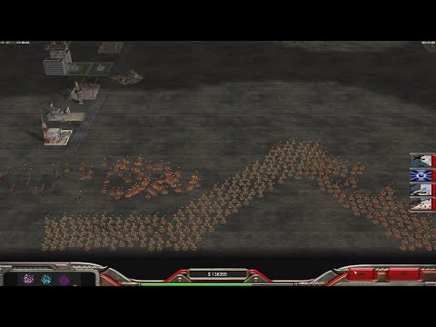 " Enemy tanks out there? " CHINA Infantry - Command & Conquer Generals Zero Hour - 1 vs 7 HARD Tank