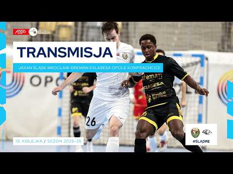 JAXAN ŚLĄSK WROCŁAW-DREMAN EXLABESA OPOLE KOMPRACHCICE| NA ŻYWO | 19. KOLEJKA 2025/26