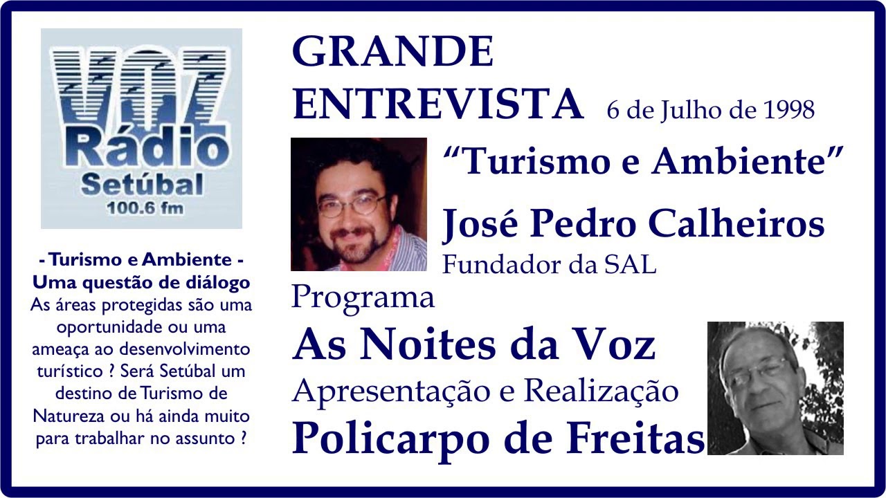 SAL na Radio Voz de Setubal   6 de Julho de 1998