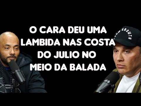 O CARA DEU UMA LINGUADA NO JULIO BALESTRIN, FÁBIO GIGA E CARLÃO NO Flow