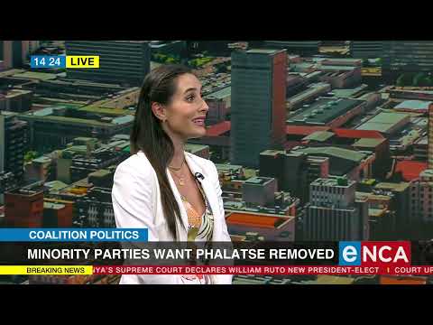 Coalition Politics Minority parties want Phalatse removed