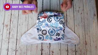Pañal de tela Alvababy y Ajuste en Recién Nacido