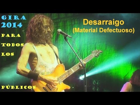 Extremoduro Palau Sant Jordi Barcelona gira 2014 Desarraigo (Material defectuoso) (4d8)