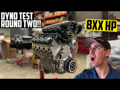 WE DID IT!! The new RACE LS7 makes HUGE Horsepower on our Engine Dyno - Dyno Part 2