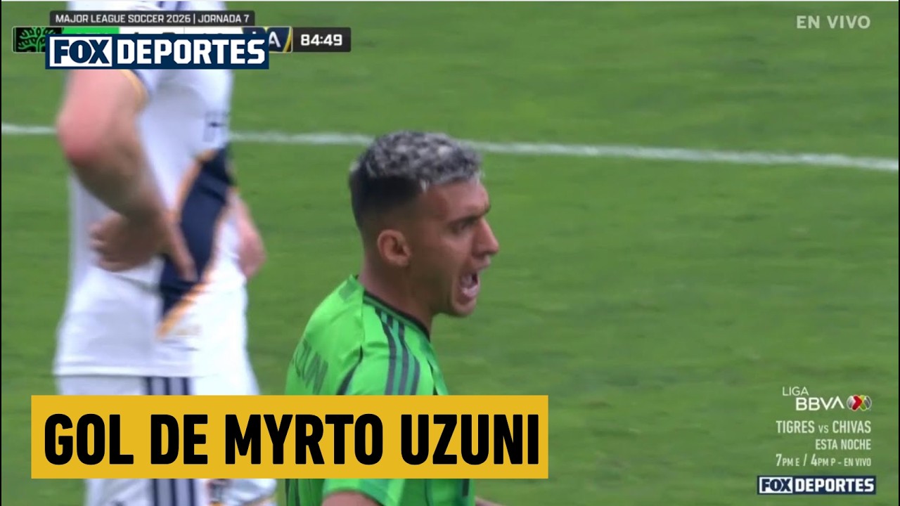 🤩🔥 GOL DE Myrto Uzuni | Austin FC 1-2 LA Galaxy | MLS 2026