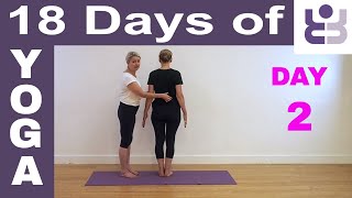 18 Days of Yoga - DAY 2. Beginners Iyengar Yoga