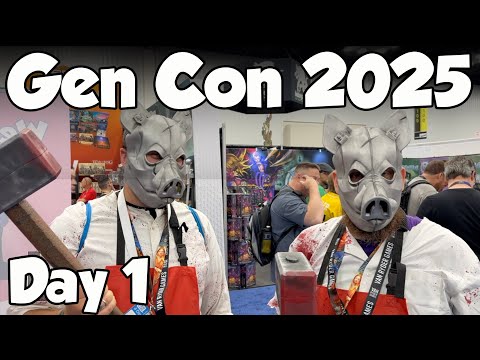 Gen Con 2025 Vlog - Thursday is for Awards!