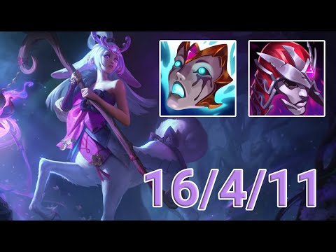 Lillia Jungle VS Nidalee | KR Master Patch 13.11