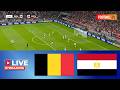 LIVE BELGIUM Vs EGYPT FIFA World Cup 2026 Match Stream PES Game Simulation