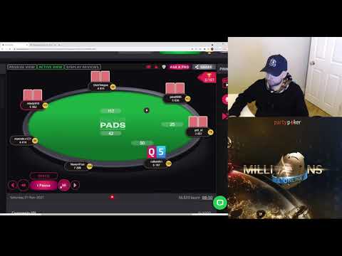 Patrick Leonard coaches Callum Hamilton for the MILLIONS Online Main Event